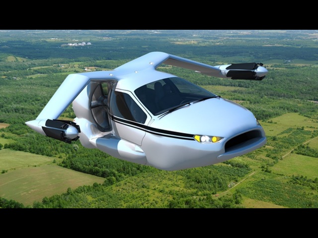 Летающий автомобиль со складными крыльями TF-X